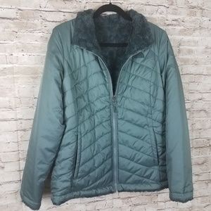 The North Face coat large fur lined outerwear